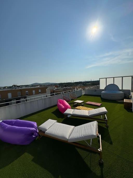 Luxueux 5 Pc, Jacuzzi, Rooftop, Terrasse, Clim Montpellier Buitenkant foto