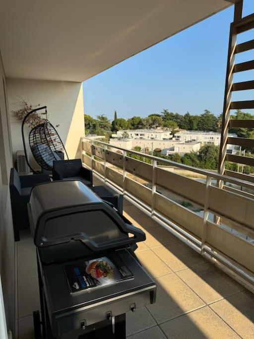 Luxueux 5 Pc, Jacuzzi, Rooftop, Terrasse, Clim Montpellier Buitenkant foto